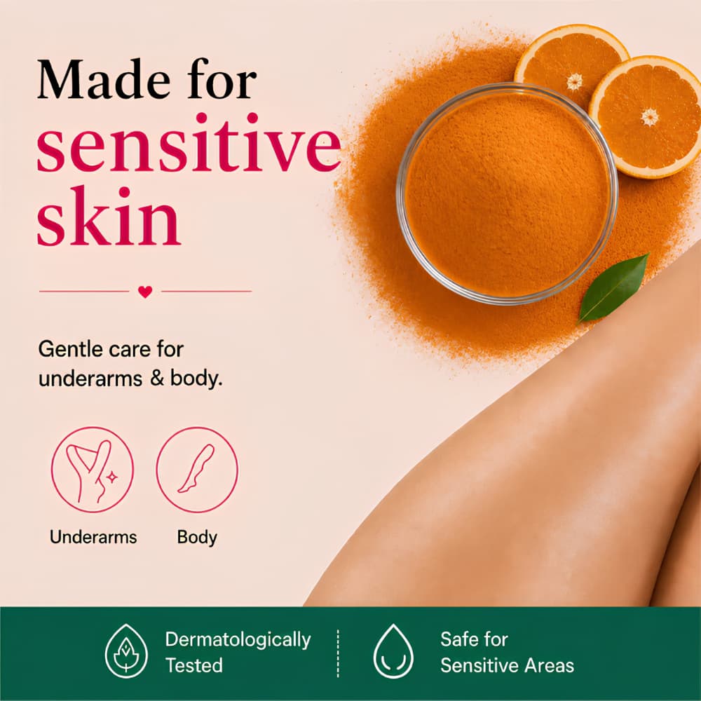 Pak Meeoow 10 Min Powder Wax for Hair Removal – Easy Mix & Peel Formula