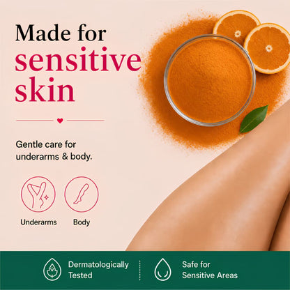 Pak Meeoow 10 Min Powder Wax for Hair Removal – Easy Mix & Peel Formula